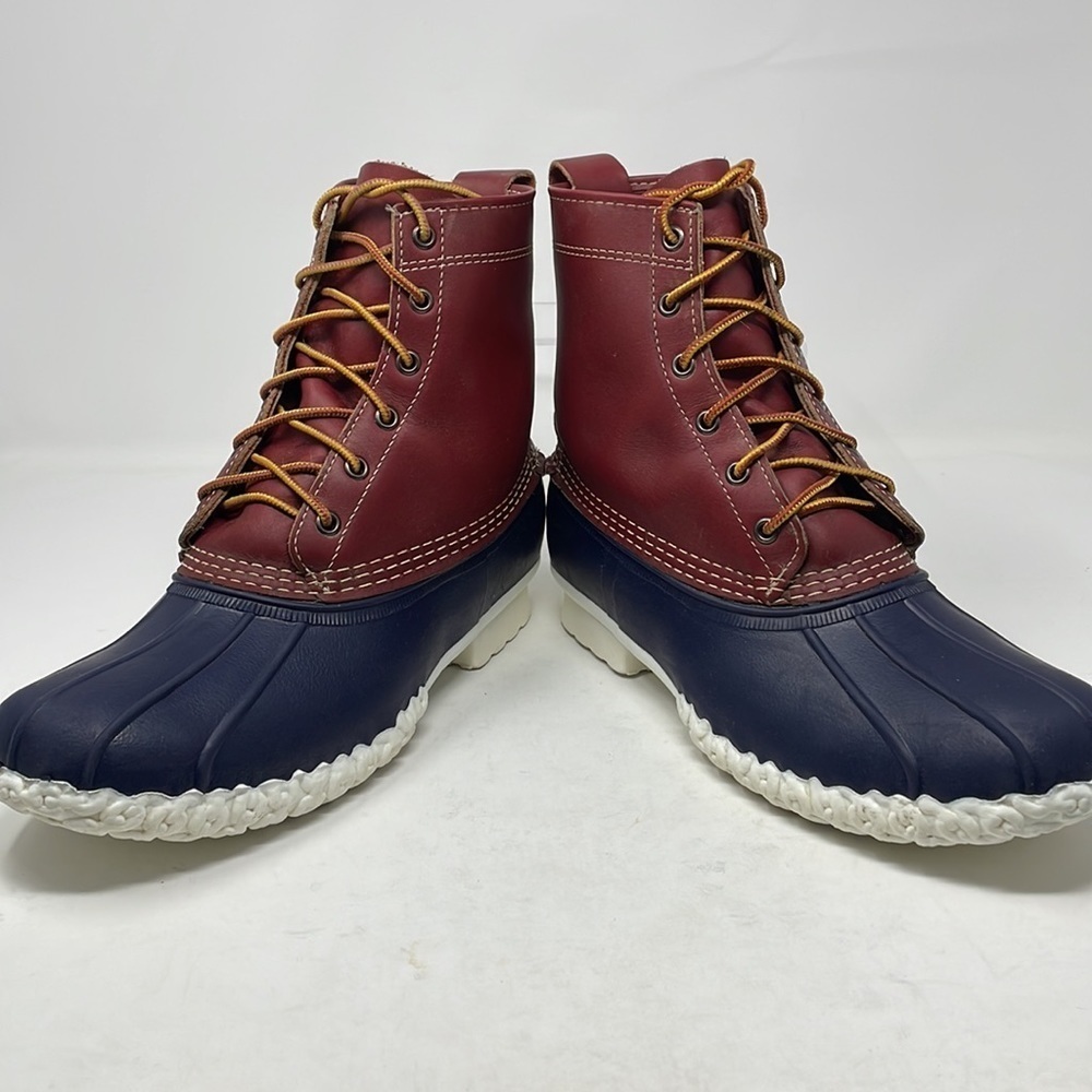 MADE IN USA 🇺🇸 Men's Small Batch L.L.Bean 8” Duck Boots SZ9 (Women’s 10.5) - Picture 13 of 15